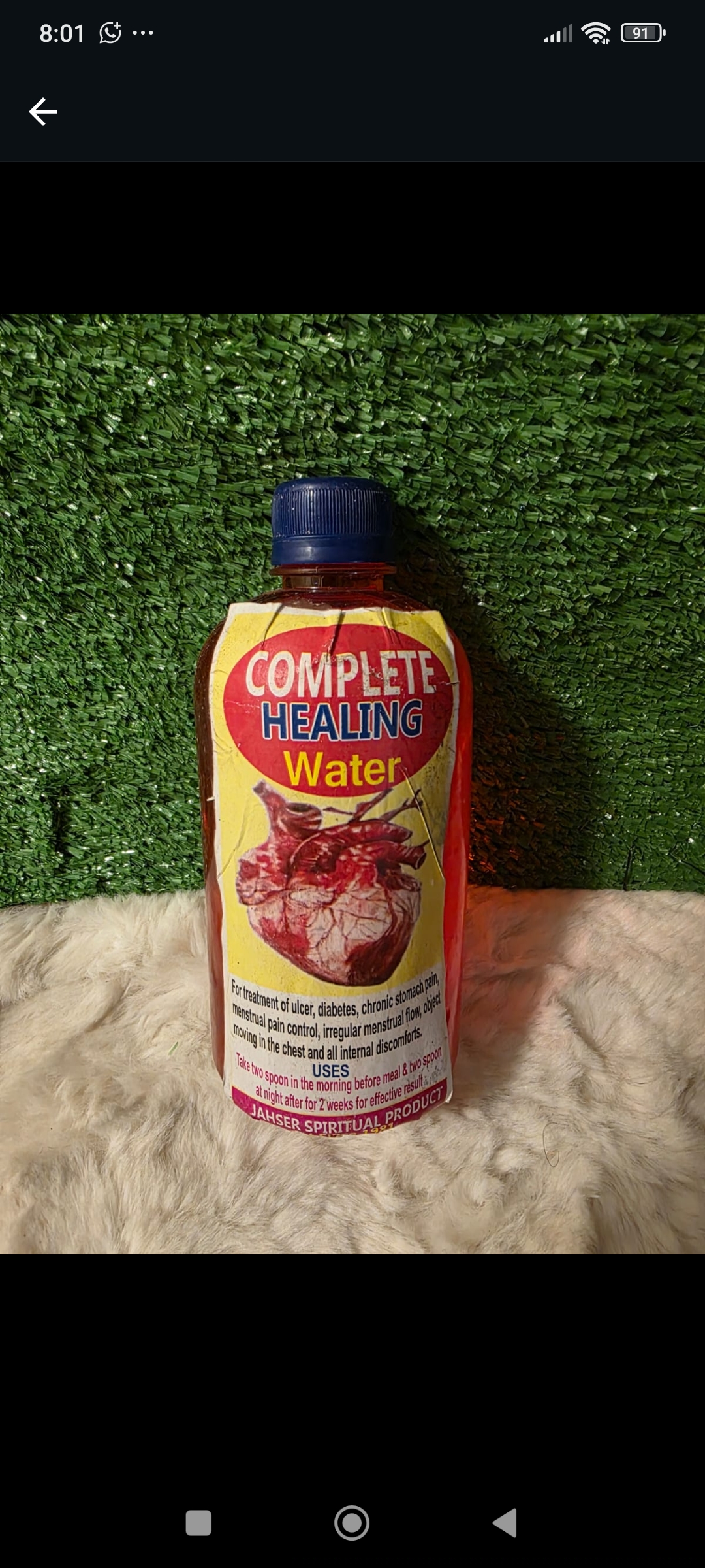 Complete Healing Water
