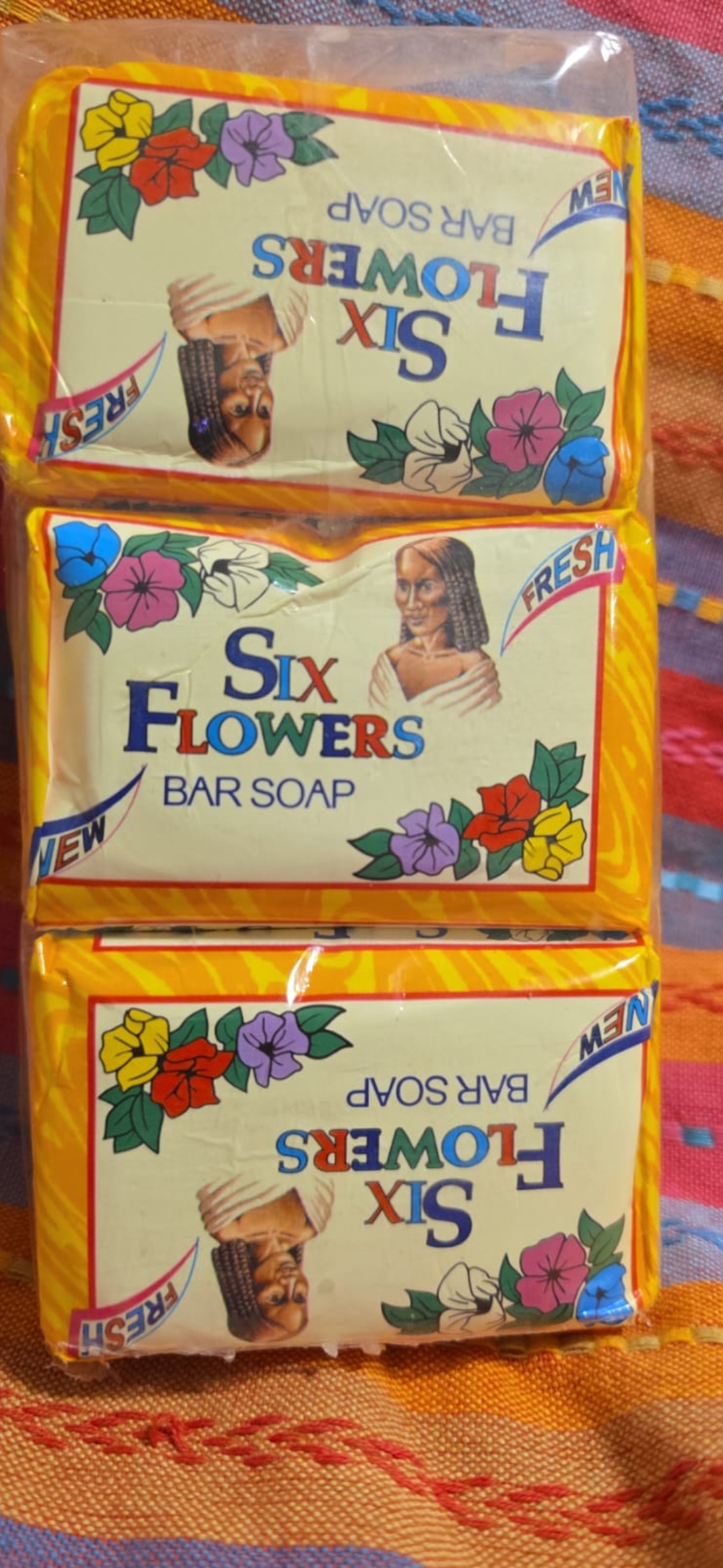 Six Flowers Bar Soap