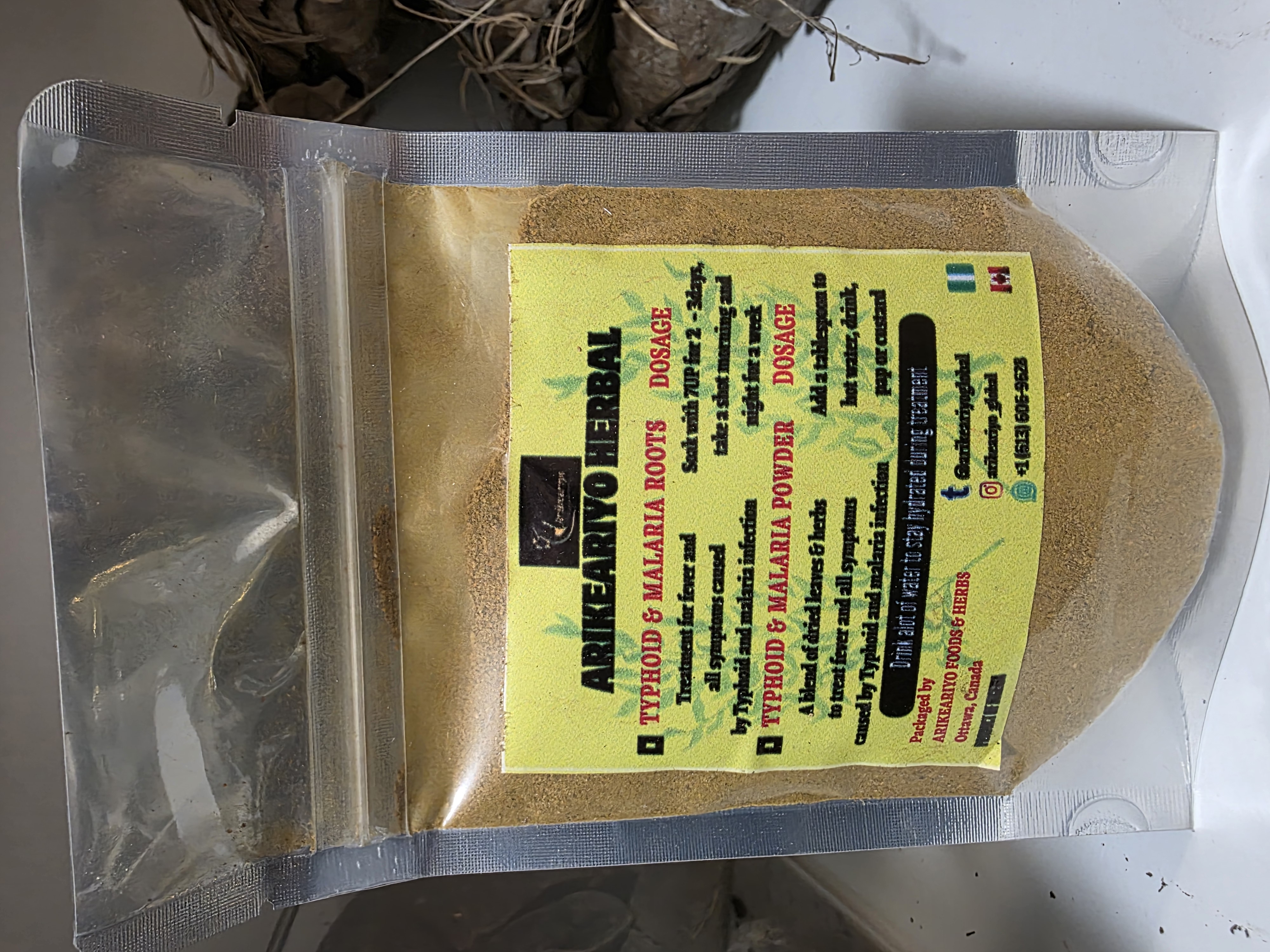 Malaria & Typhoid Powder