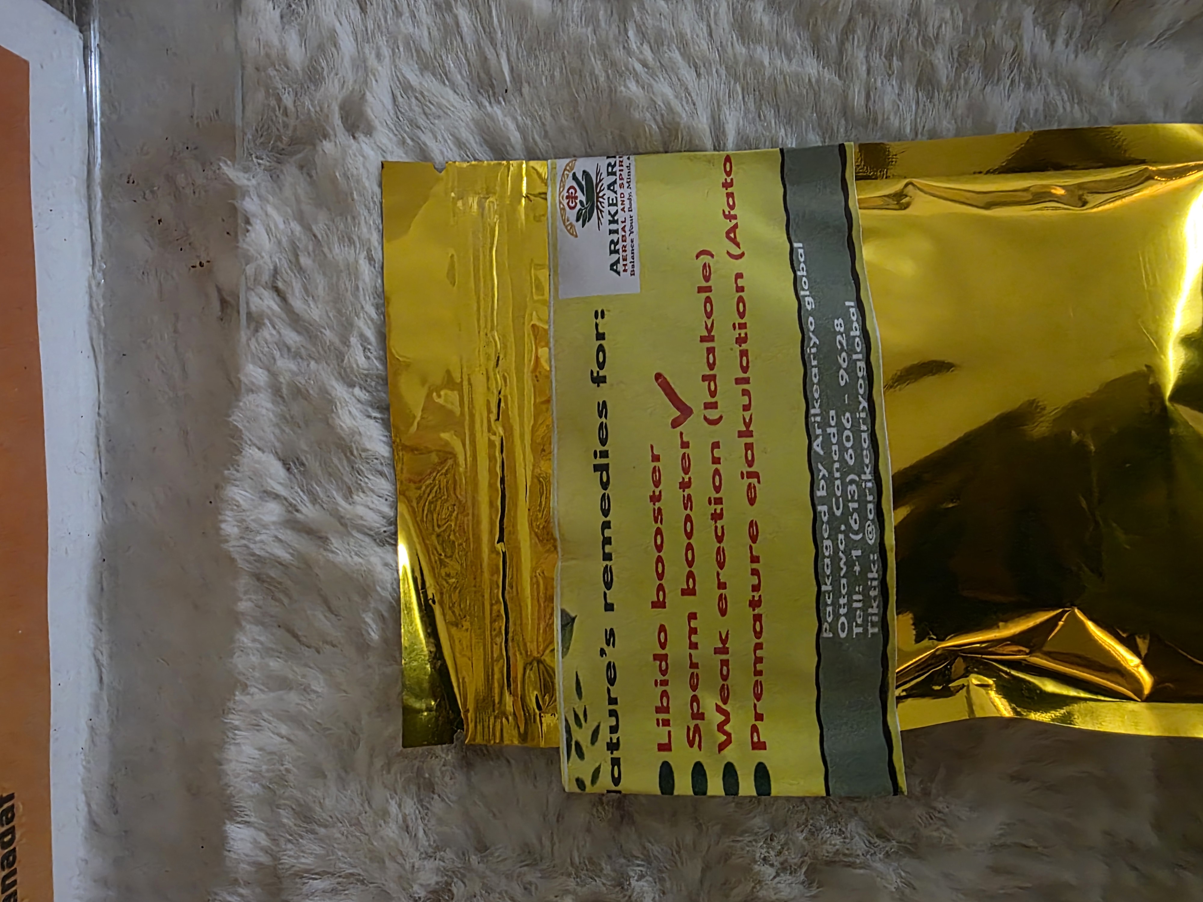 Sperm Booster Powder