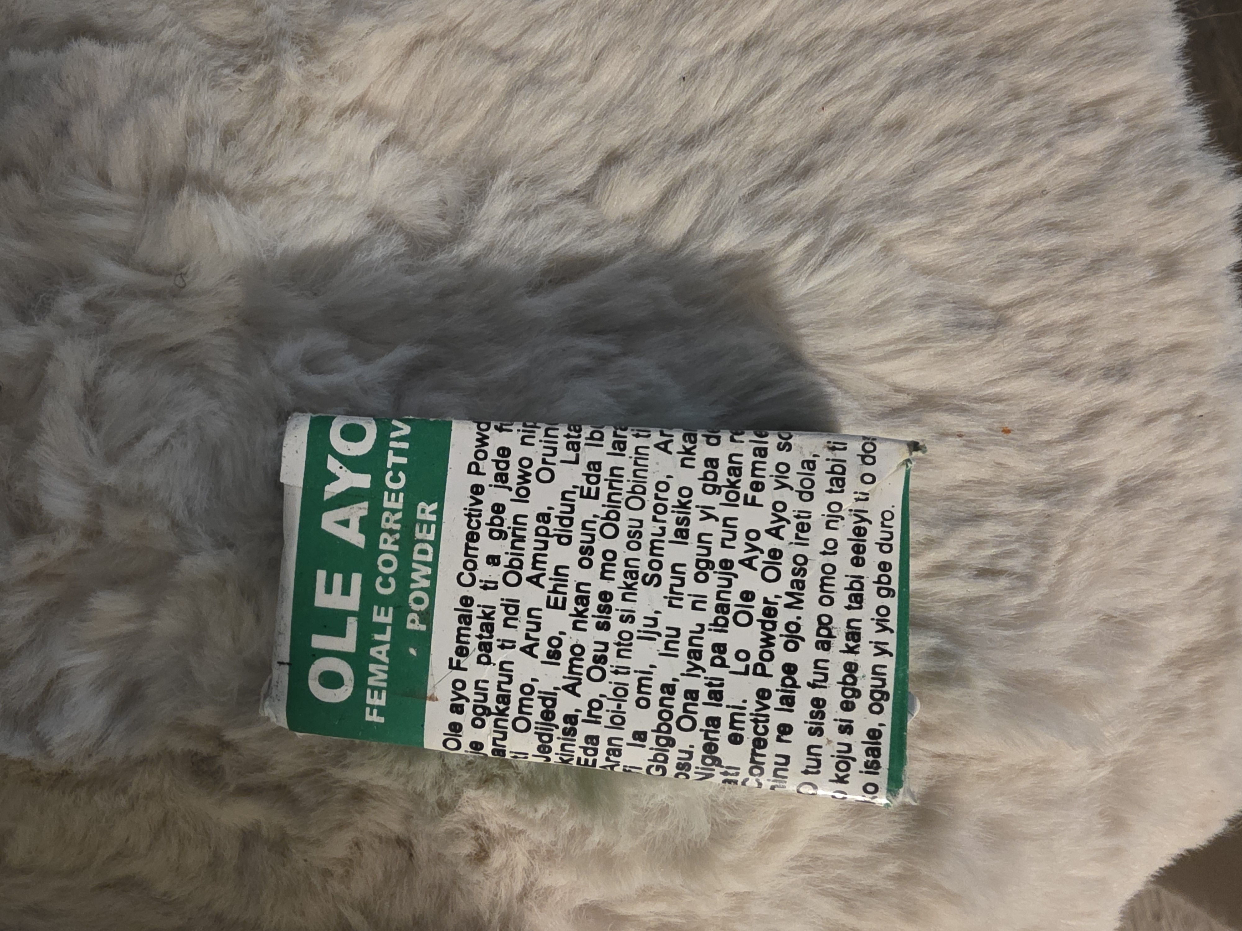 Ole Ayo Powder