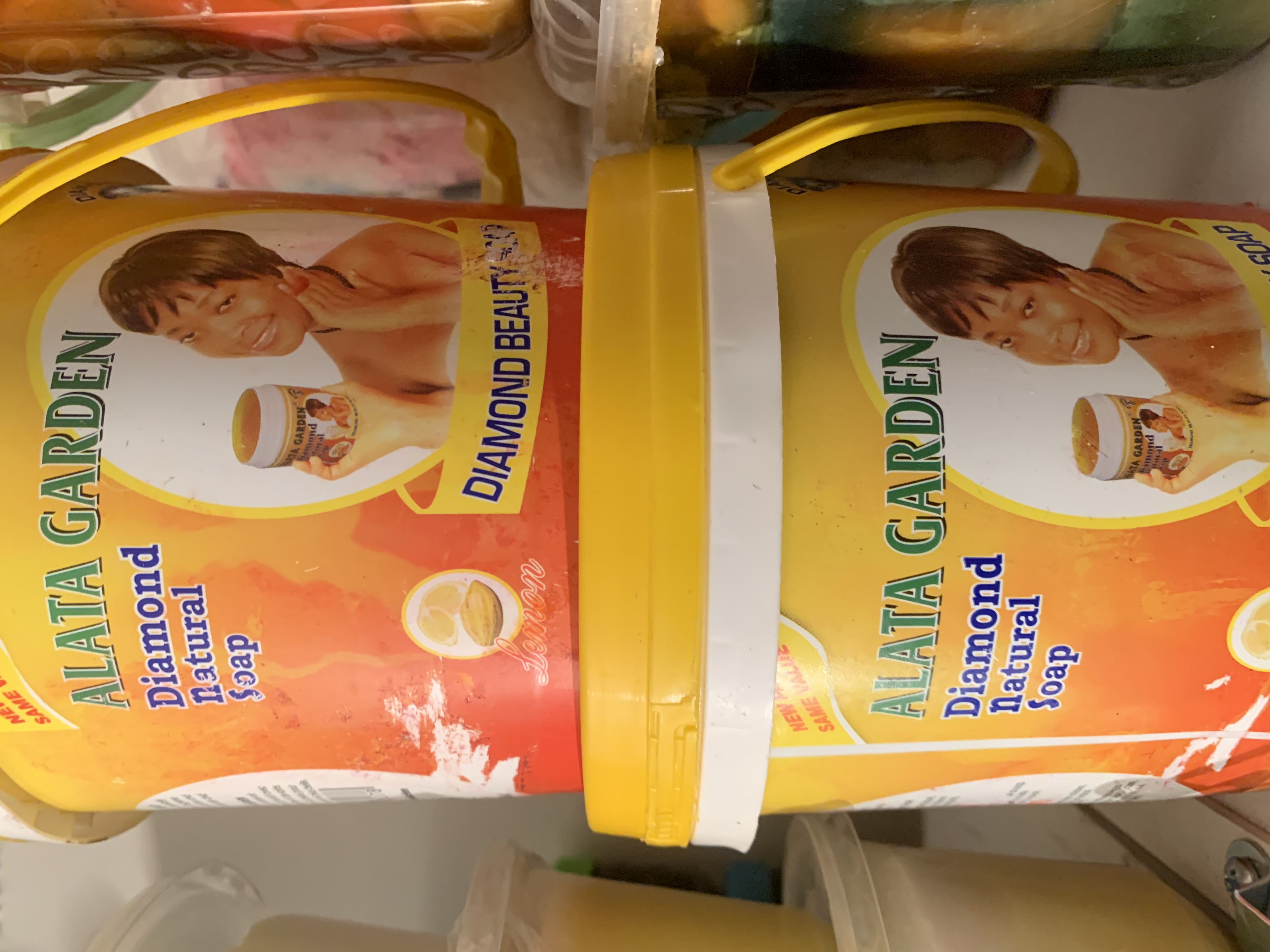Alata garden diamond natural soap