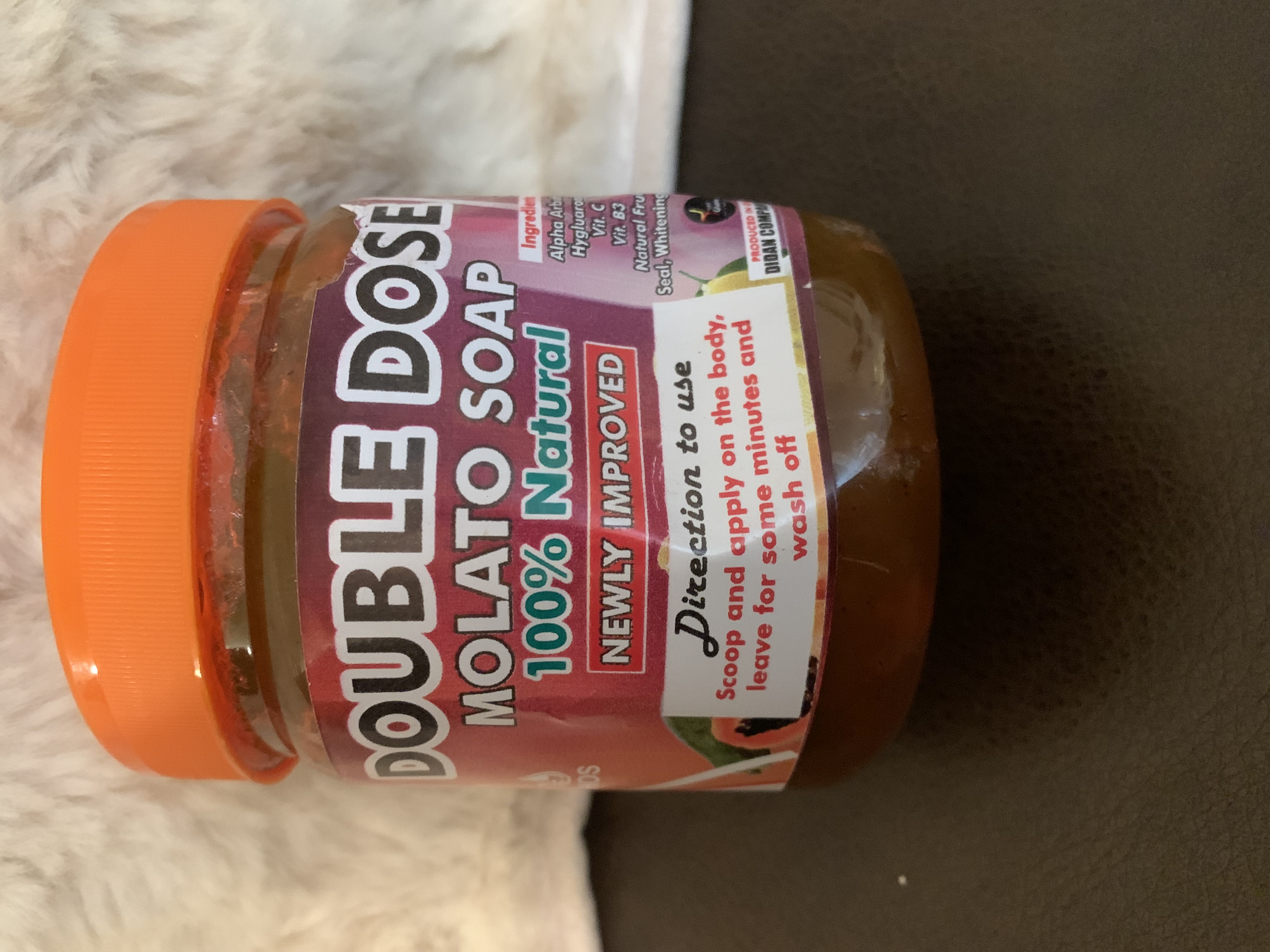 Double dose molato soap