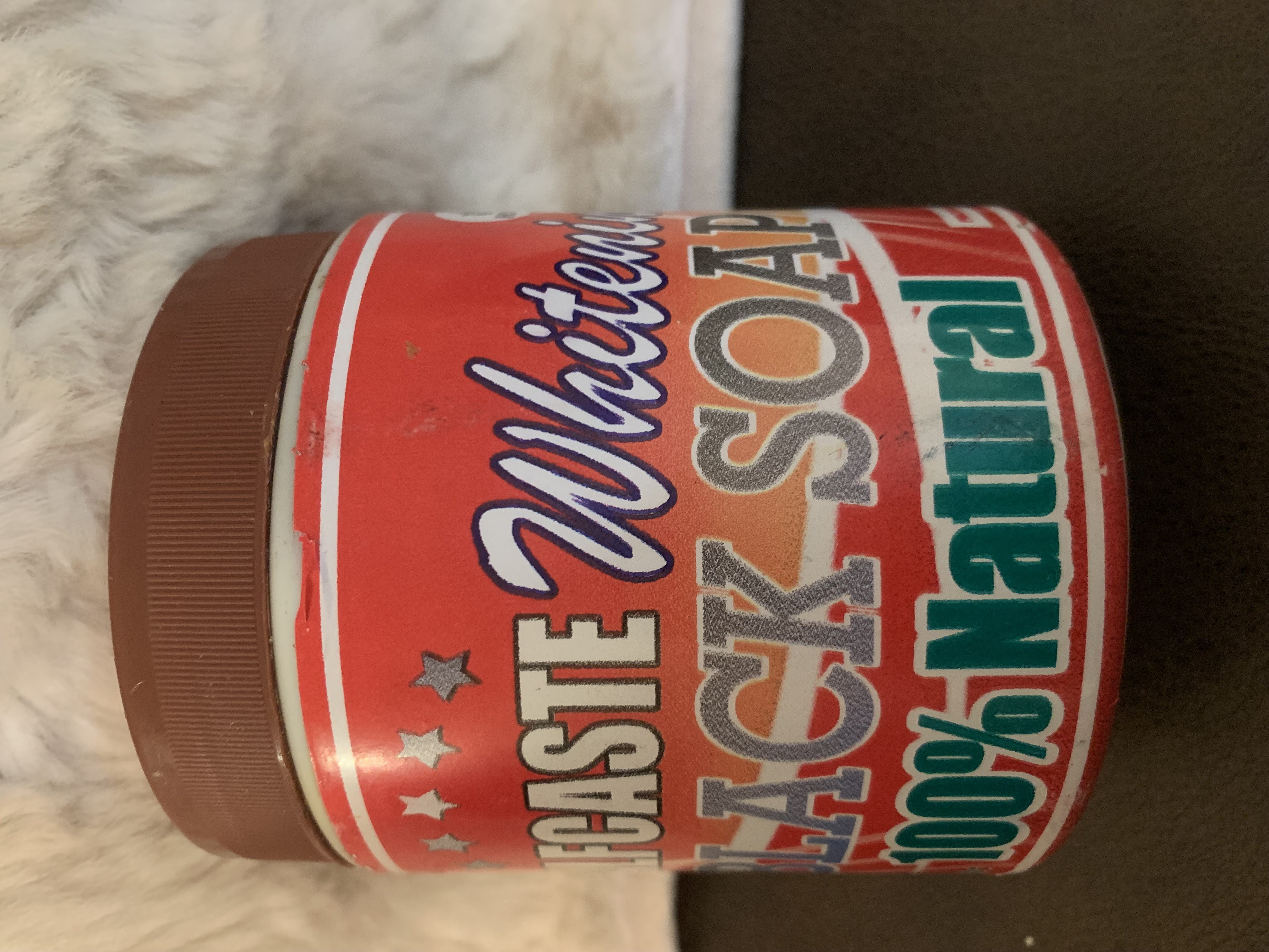 Halfcaste whitening black soap