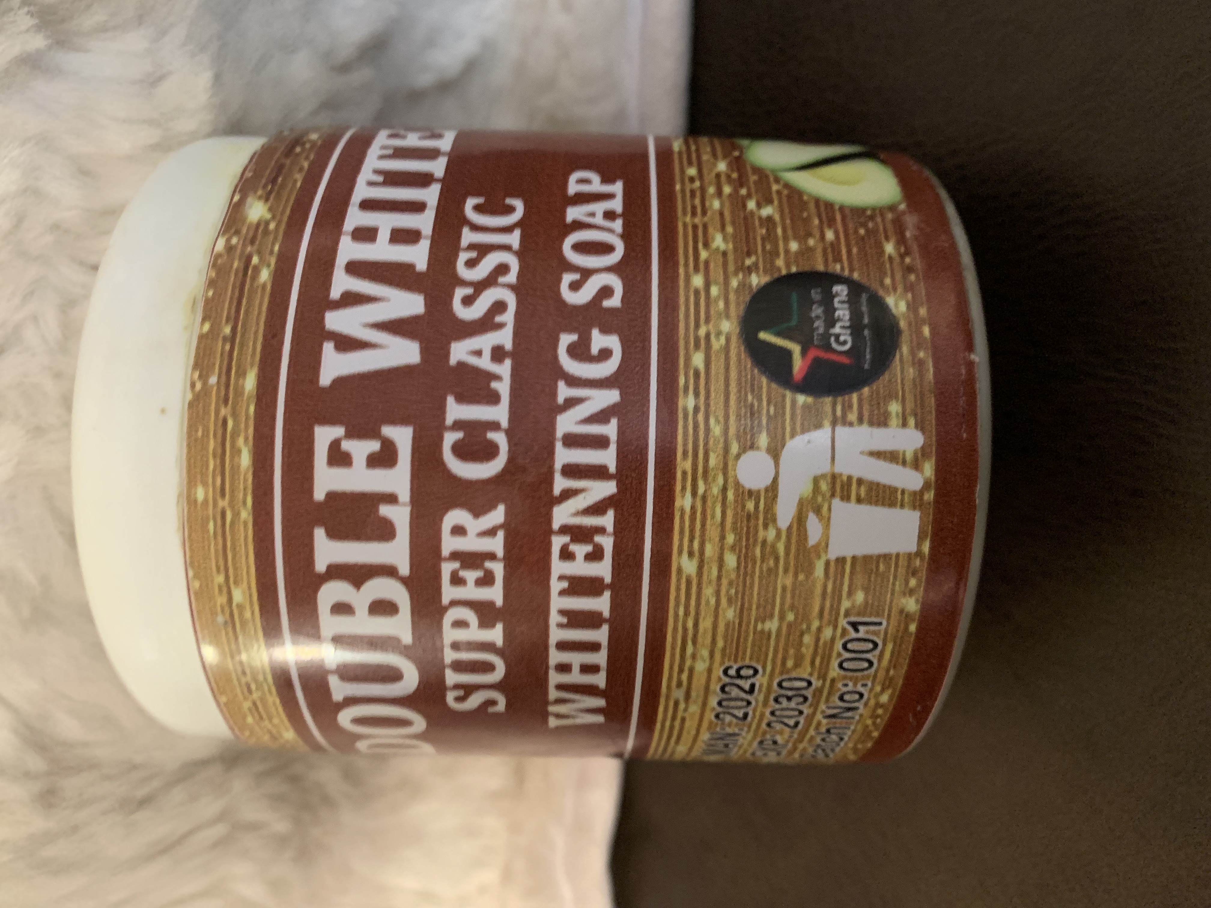 Double white super classic whitening soap