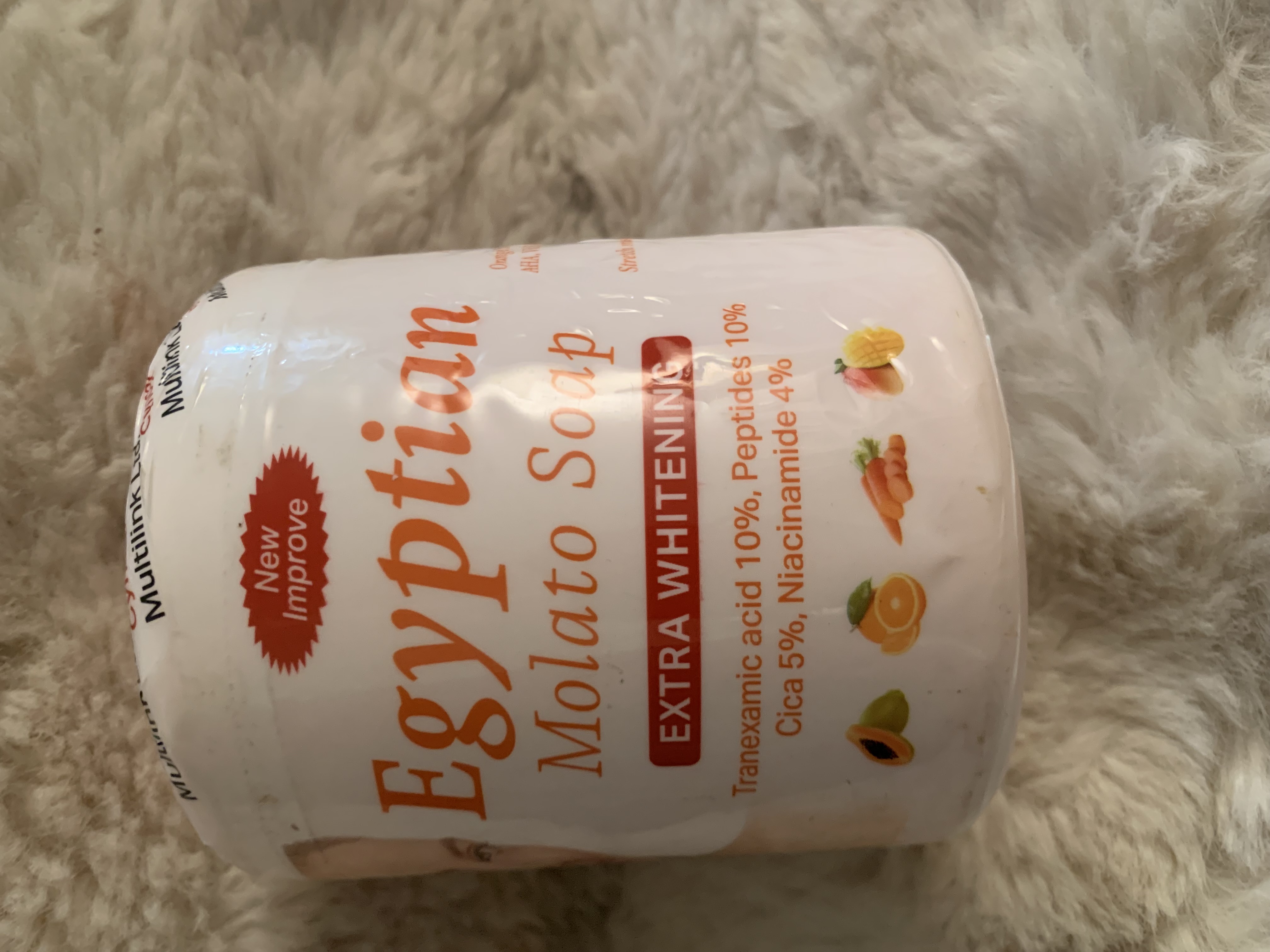 Egyptian molato soap extra whitening 