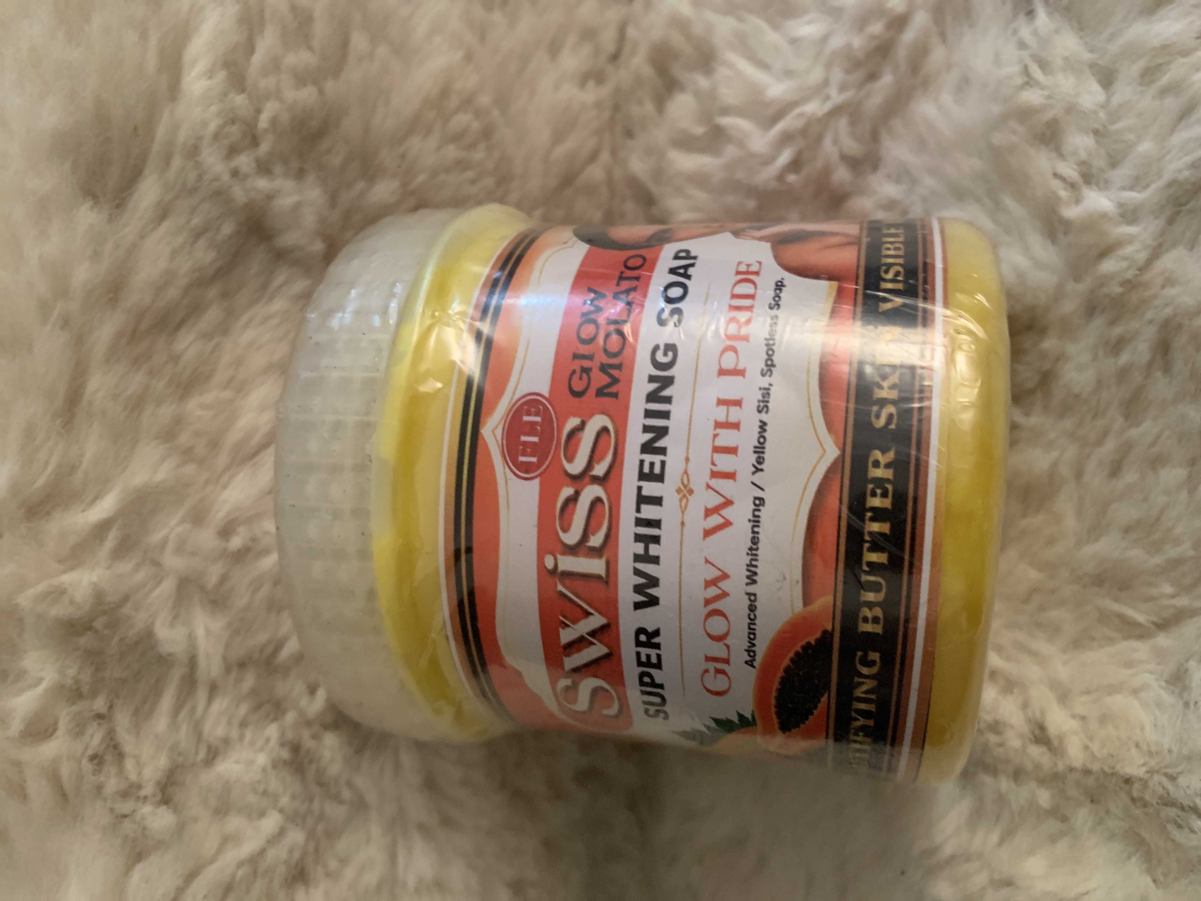 Swiss glow molato soap