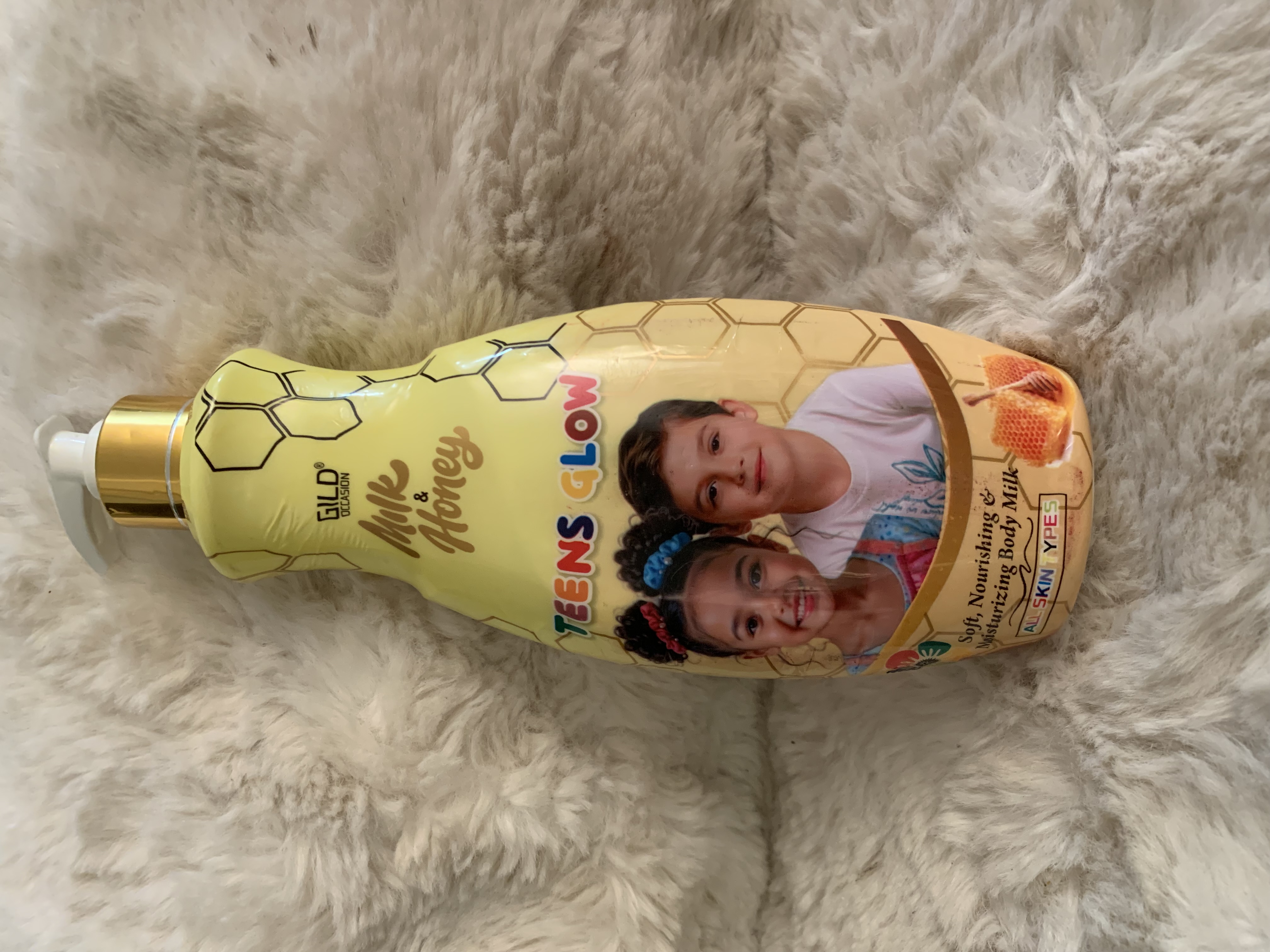 Milk and honey teens glow body lotion